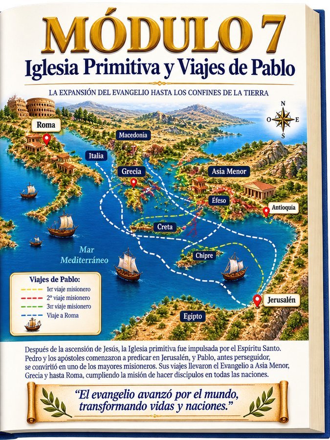 Módulo 7: Iglesia Primitiva y Viajes de Pablo
