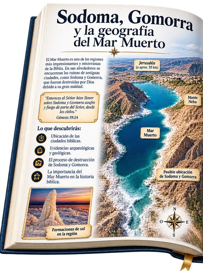 Sodoma, Gomorra y la geografía del Mar Muerto