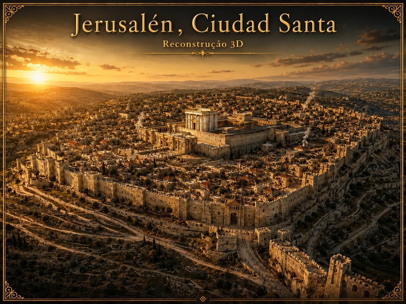 Reconstrucción visual de Jerusalén, Ciudad Santa