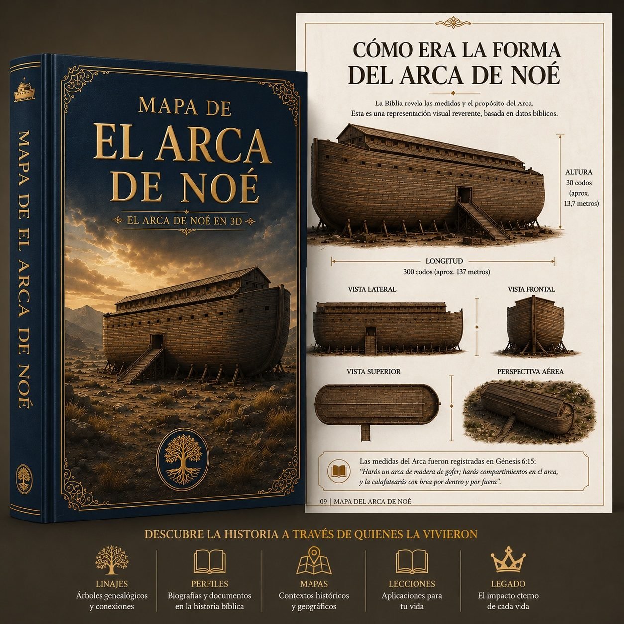 Geografía del Arca de Noé Premium