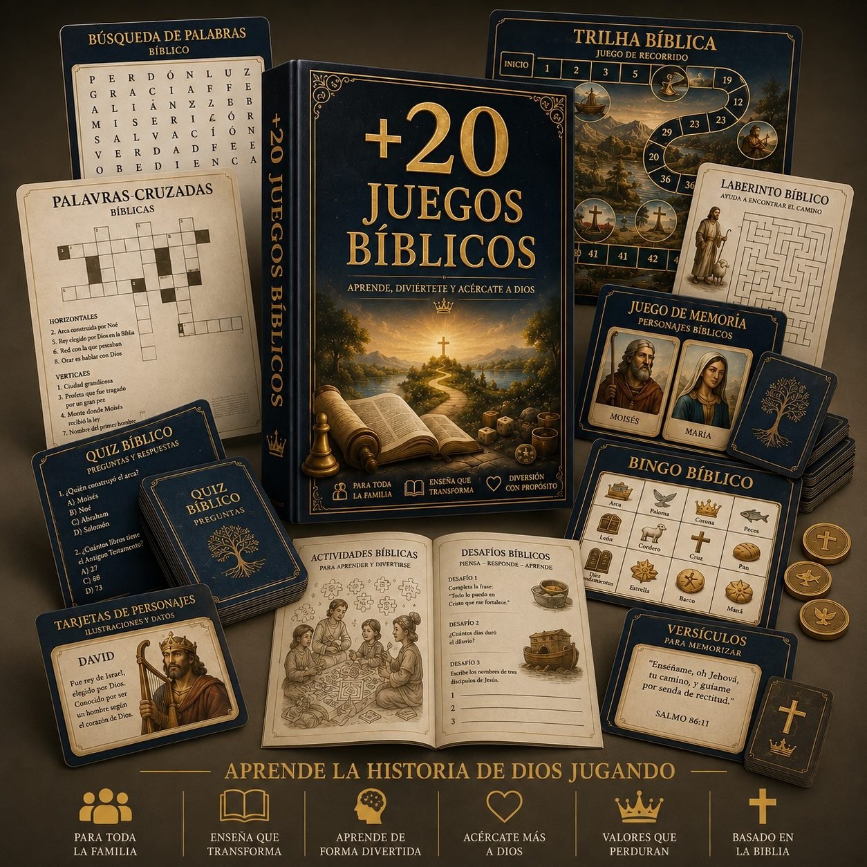 +20 Juegos Bíblicos
